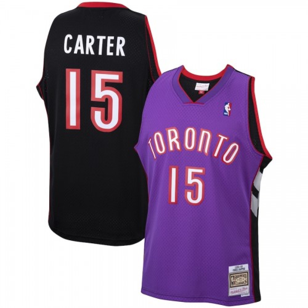 Men's Toronto Raptors Vince Carter #15 Throwback Purple 99-00 Hardwood Classics Jersey-Pro Kit Vault | Brand New 26/27 Sports Jerseys